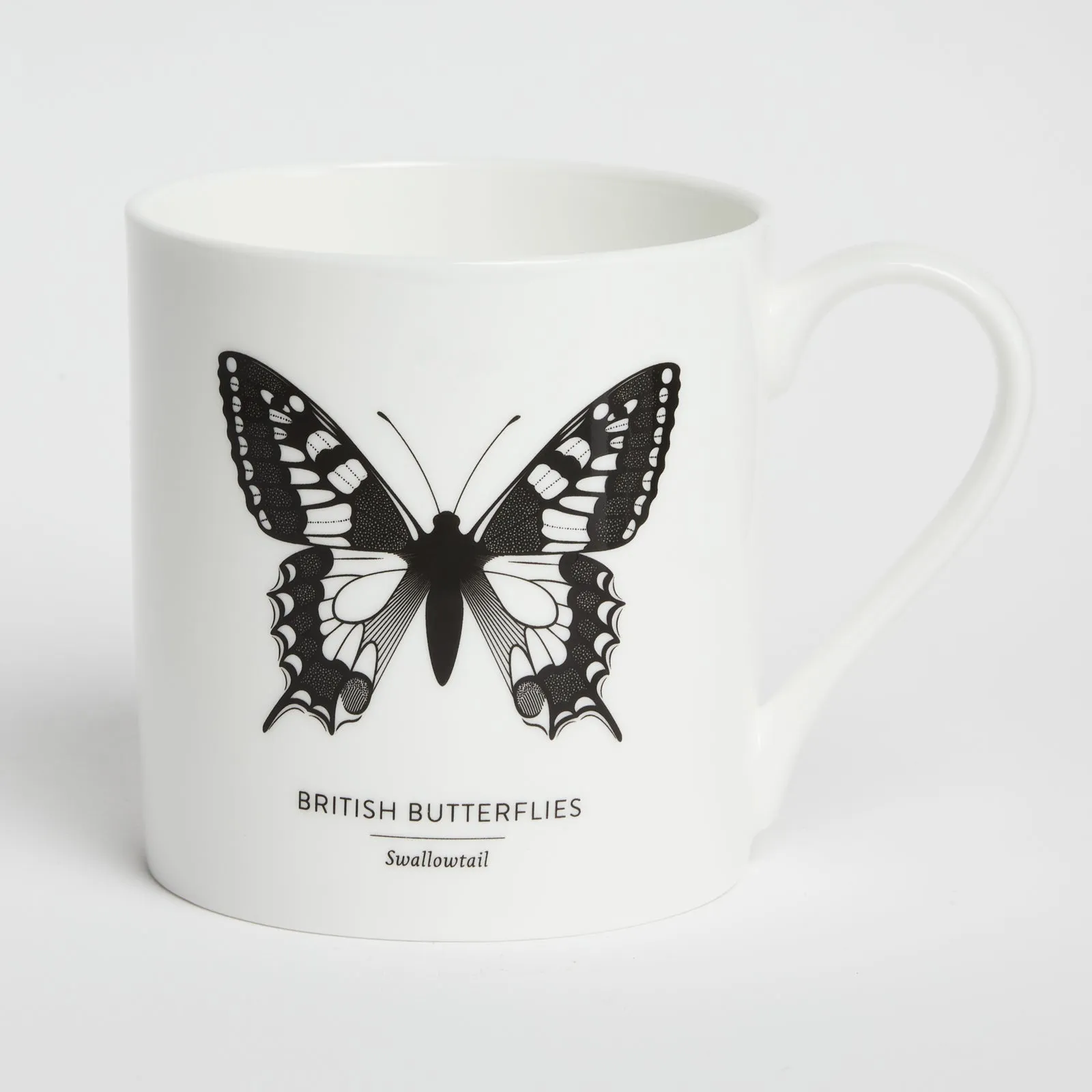 'British Butterflies: Swallowtail' Fine China Mug