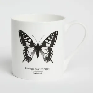 'British Butterflies: Swallowtail' Fine China Mug