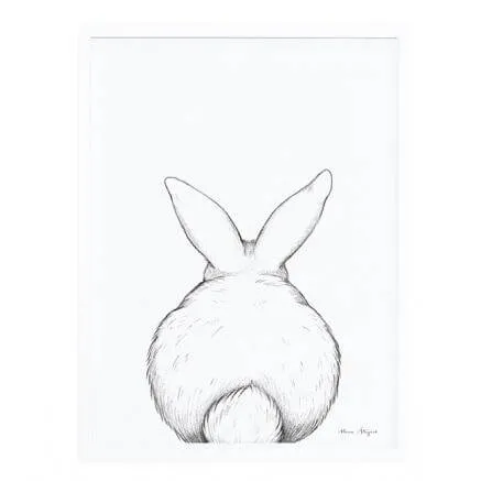 Bunny | Bye Bye Art Print