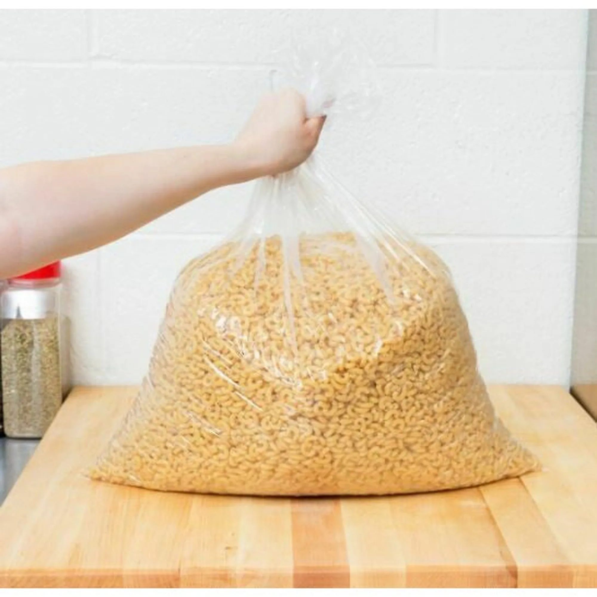 Butcher Bag 300x400mm 75microns 3kg Clear Plastic 100pack