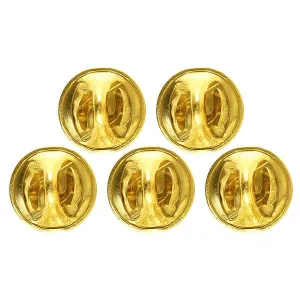 Butterfly Clutch: Brass - 5 per bag