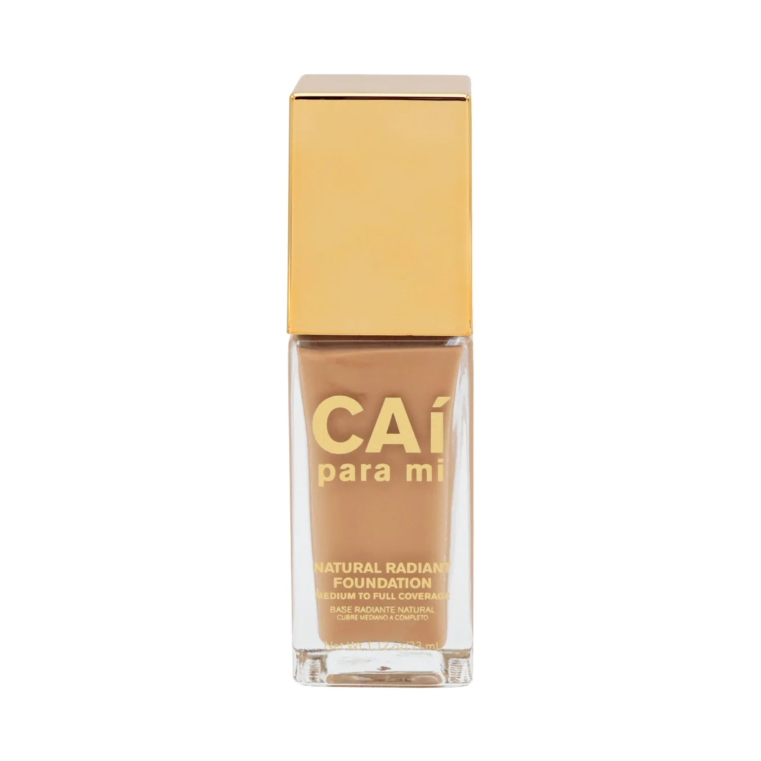 CAI PARA MI - Natural Radiant Foundation Bronze - 1.12 fl oz (33 ml)