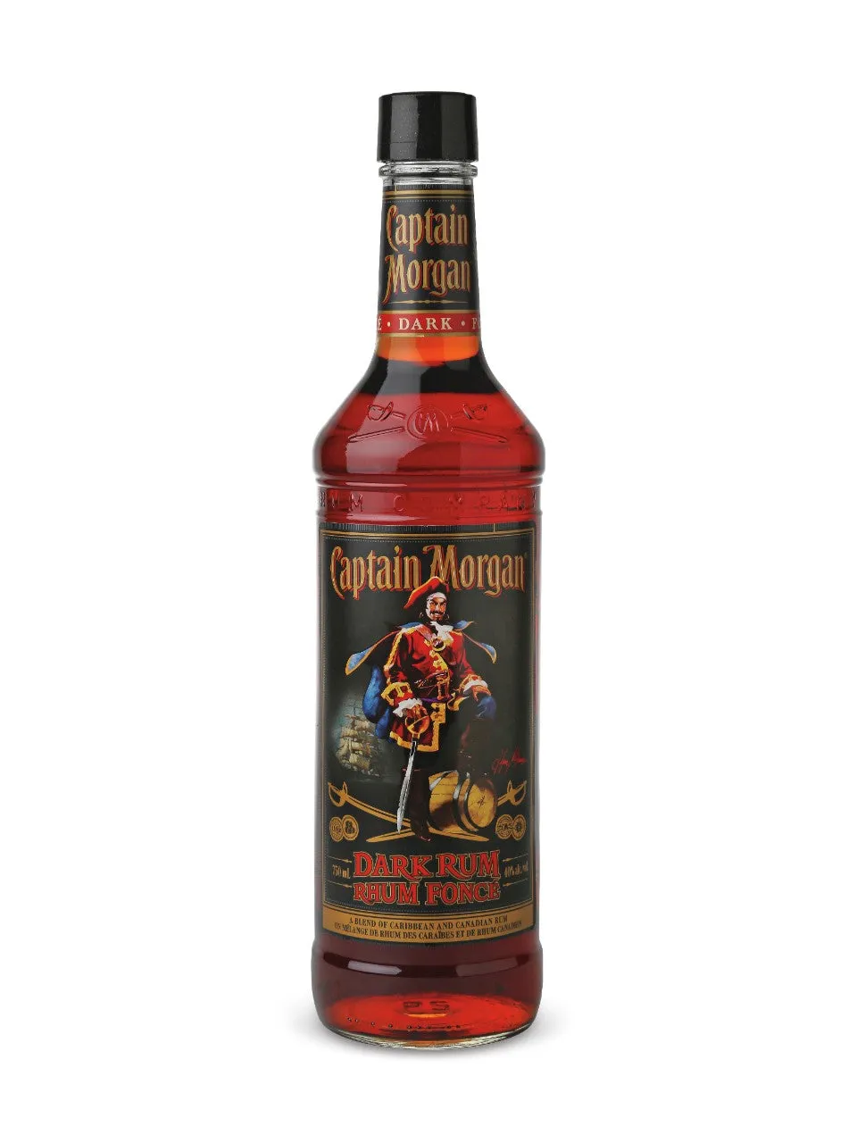 CAPTAIN MORGAN DARK RUM 750mL