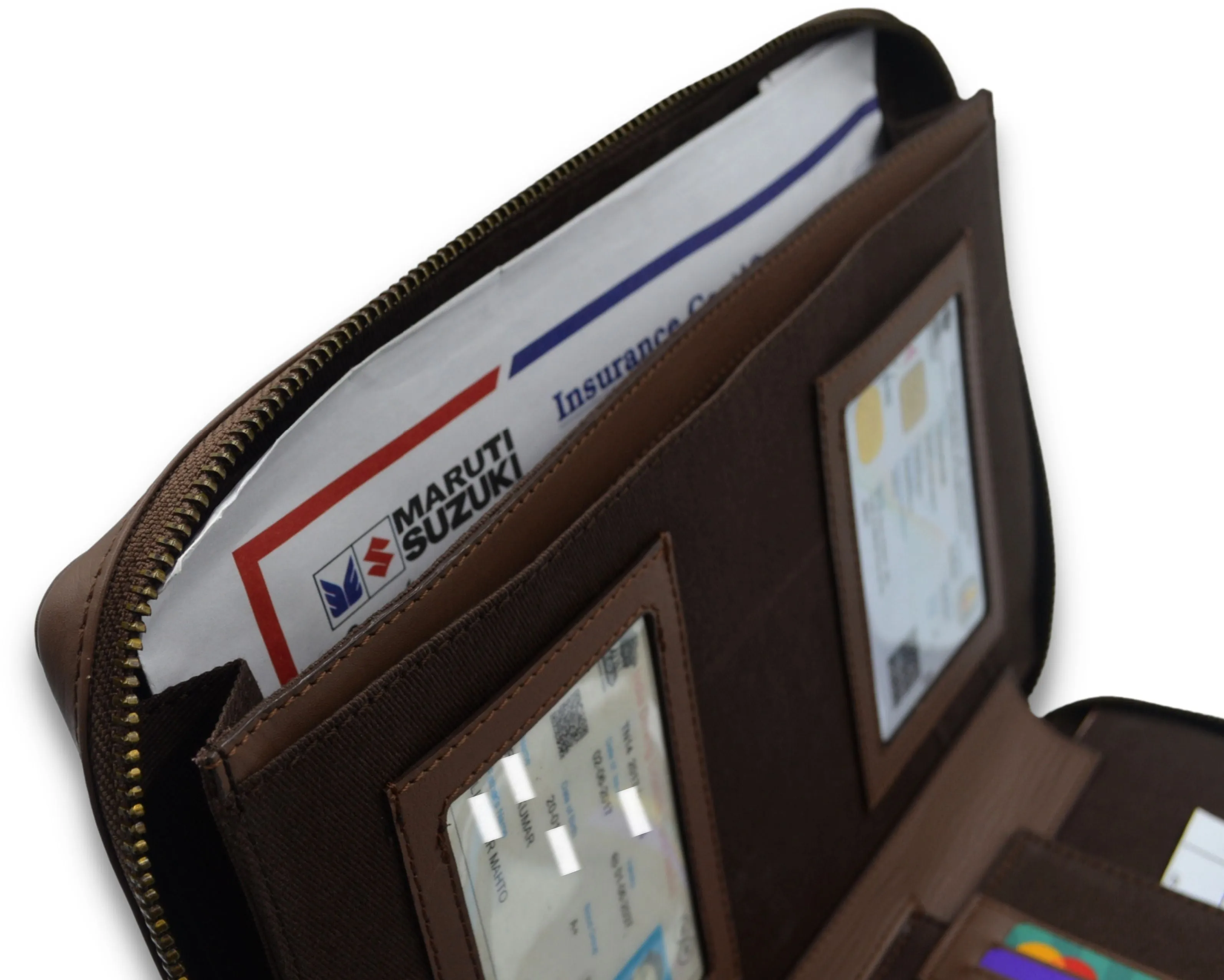 Car Document Holder - TAN