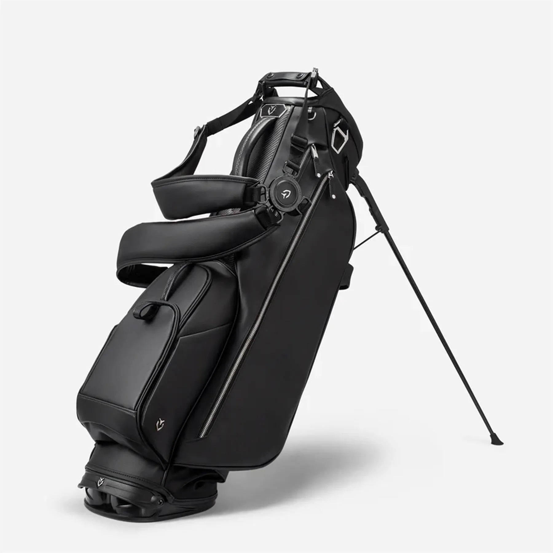Carbon Lux Stand Bag Pebbled Black - 2025