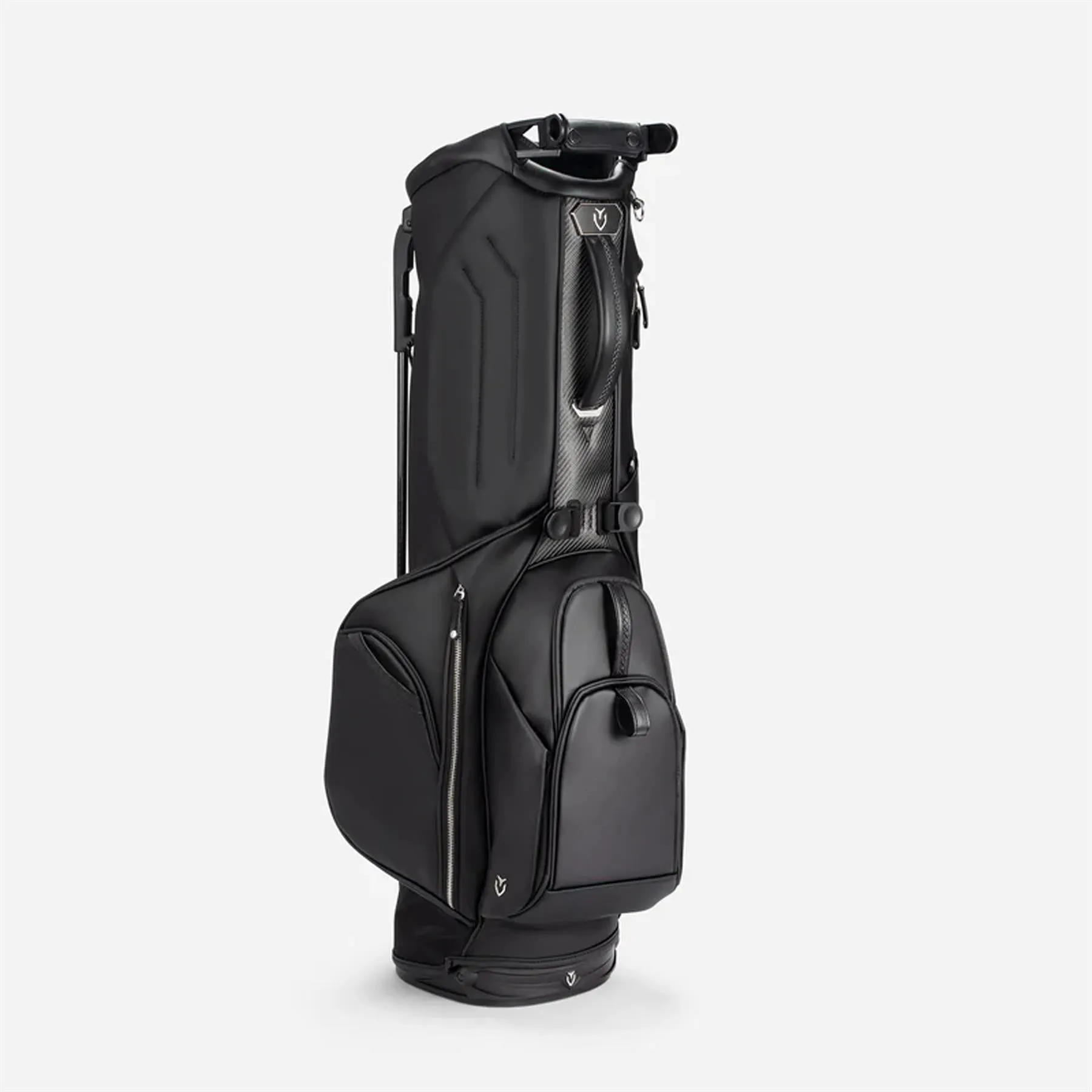 Carbon Lux Stand Bag Pebbled Black - 2025