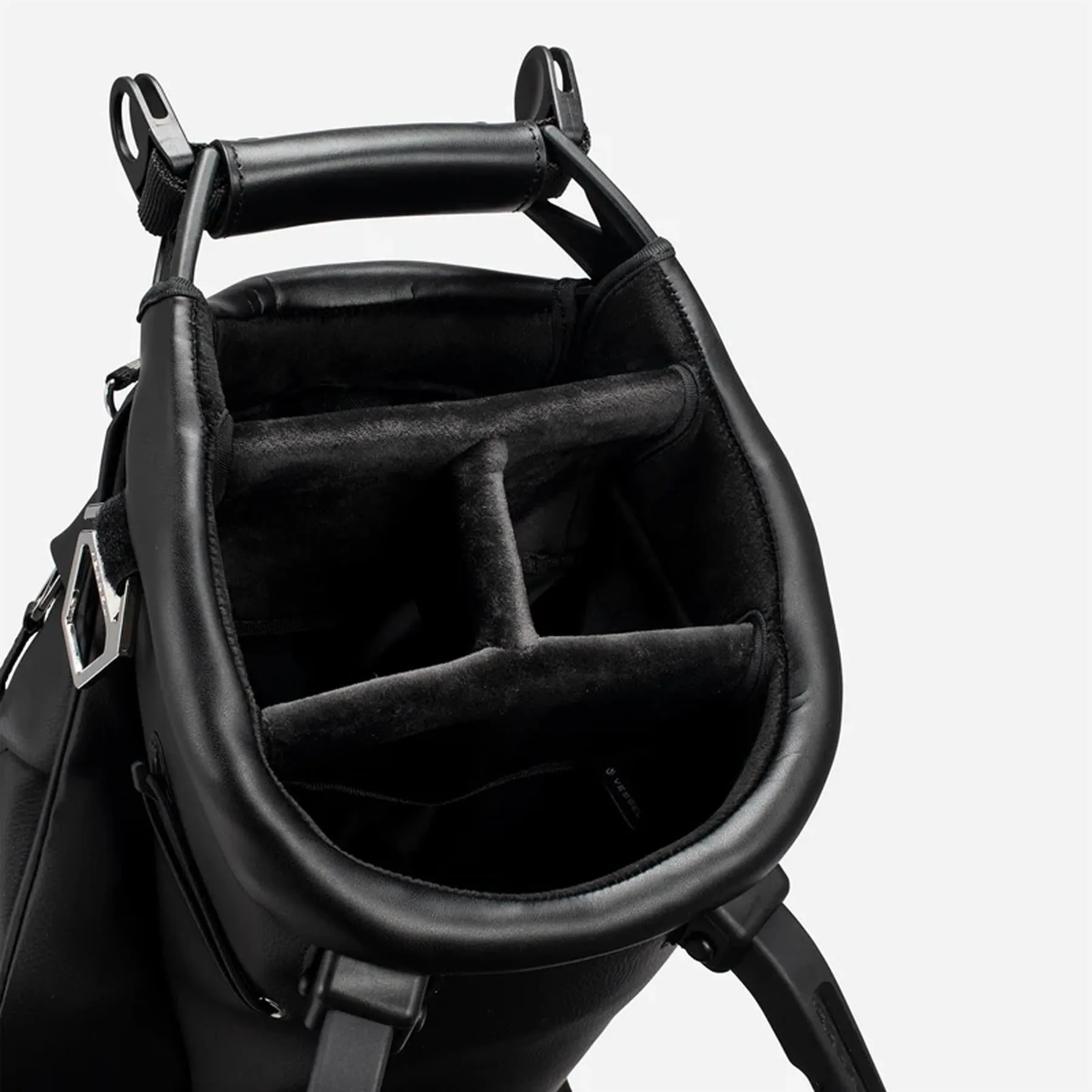 Carbon Lux Stand Bag Pebbled Black - 2025