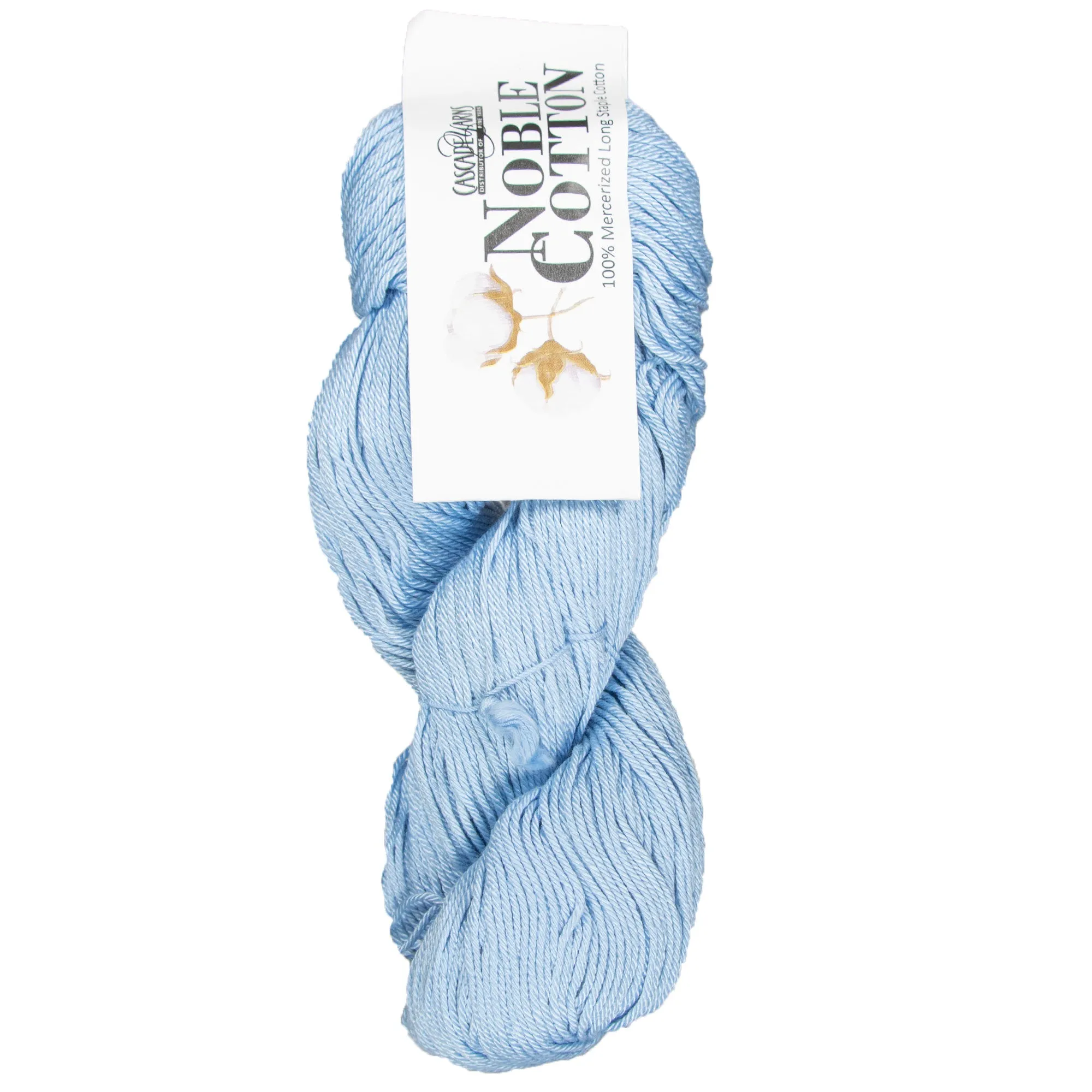 Cascade Yarns Noble Cotton Yarn - 54 Baby Blue