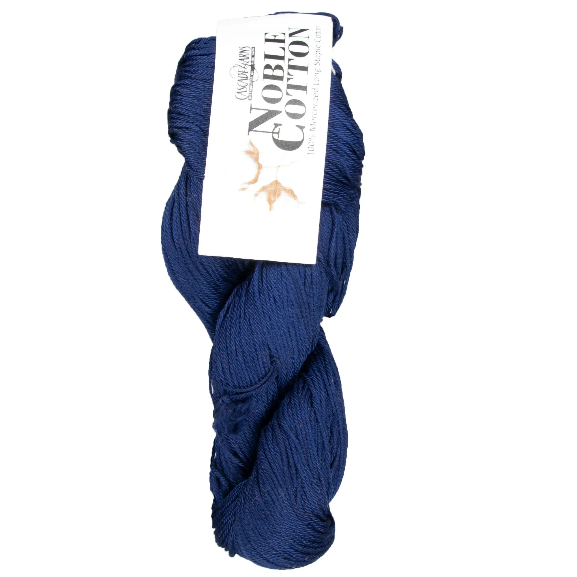 Cascade Yarns Noble Cotton Yarn - 58 Navy