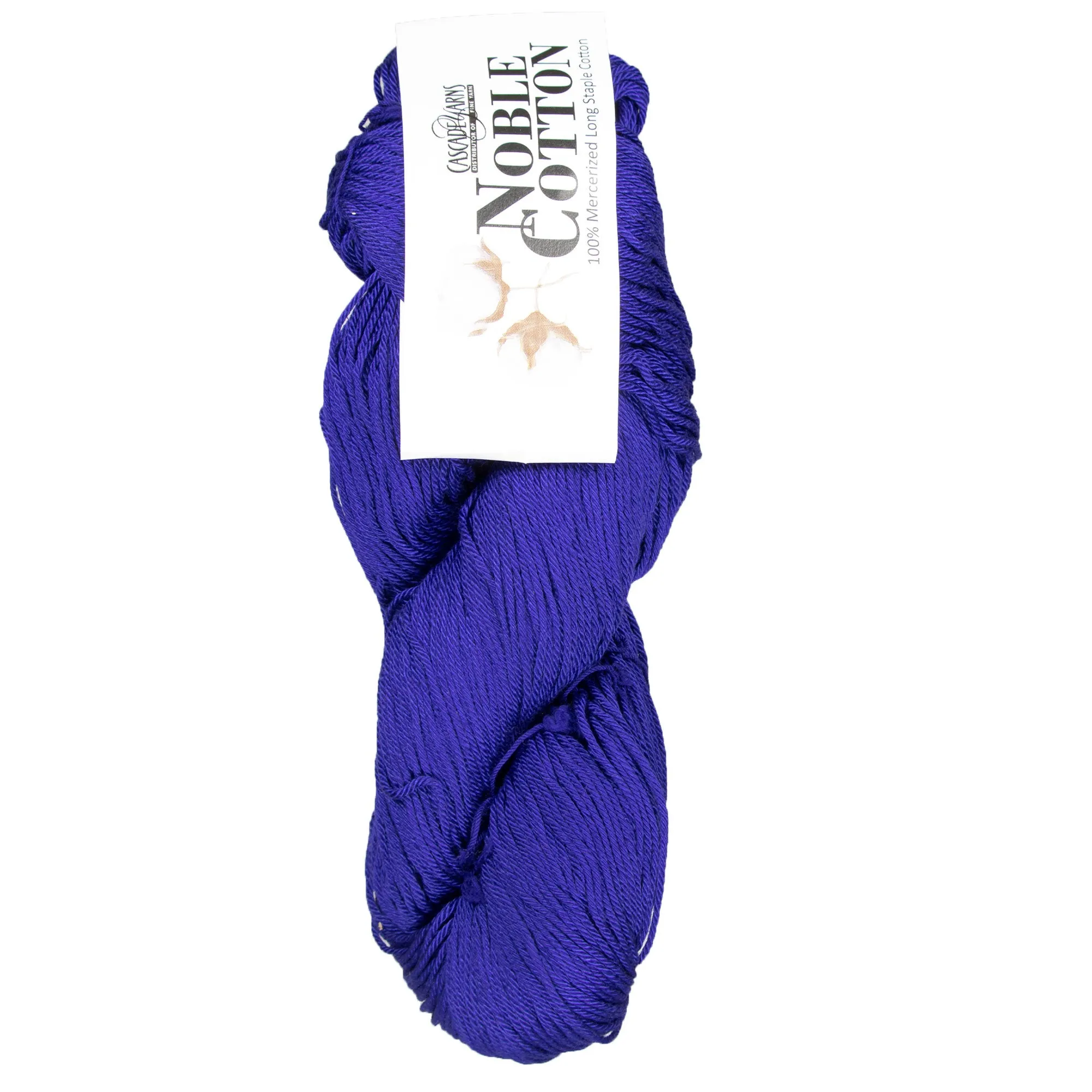 Cascade Yarns Noble Cotton Yarn - 59 Royal Blue