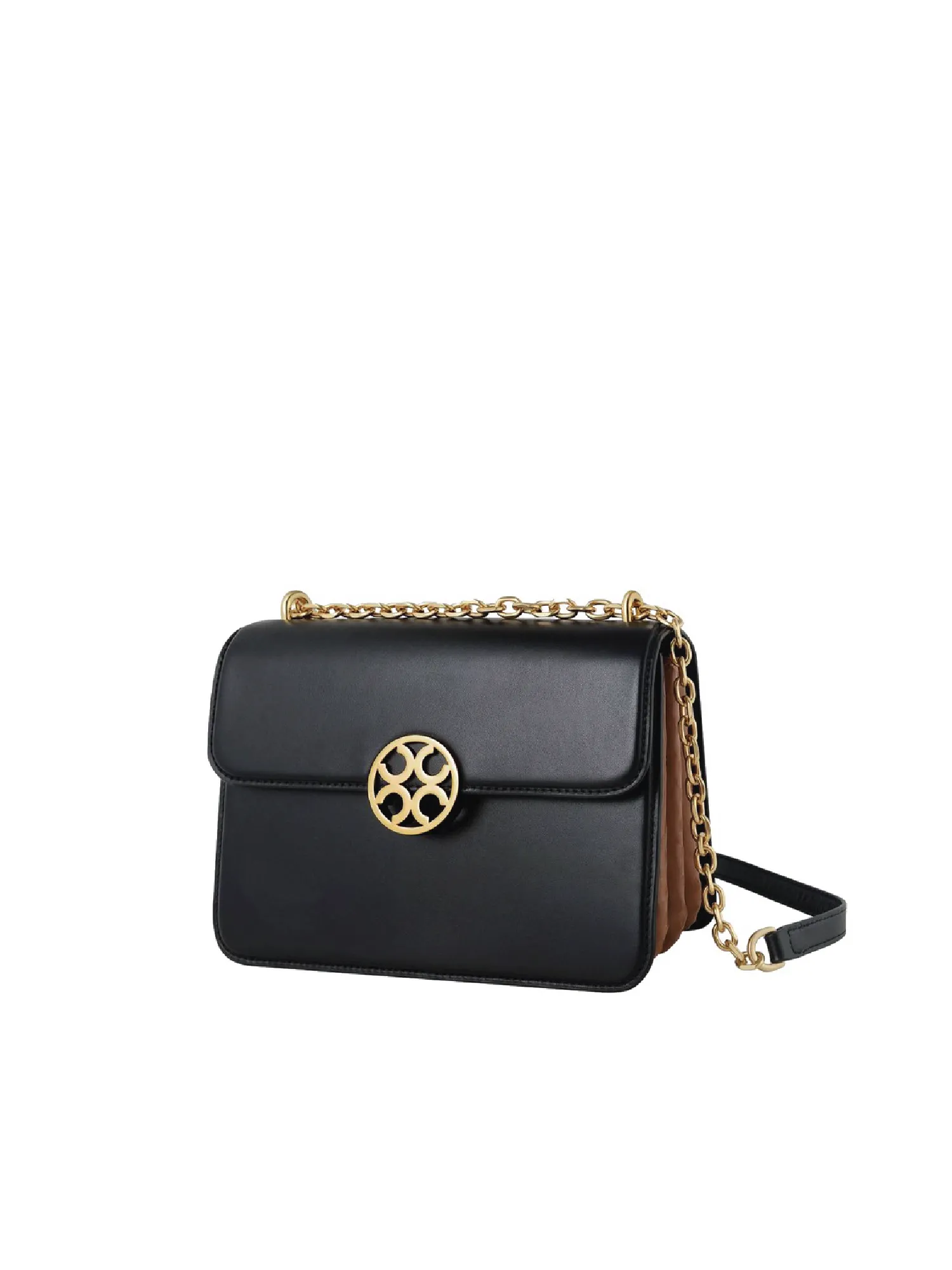 Chain Shoulder Bag - Black