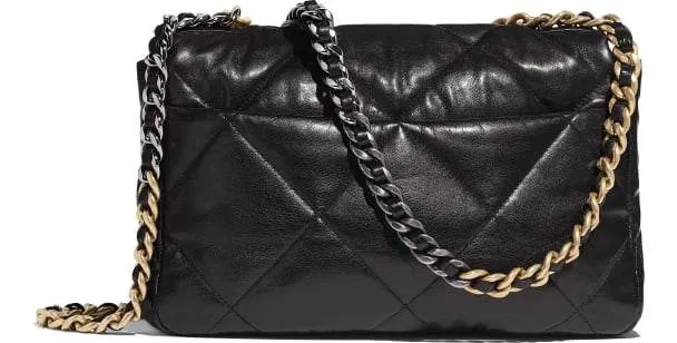 Chanel 19 Large Flap Bag Black