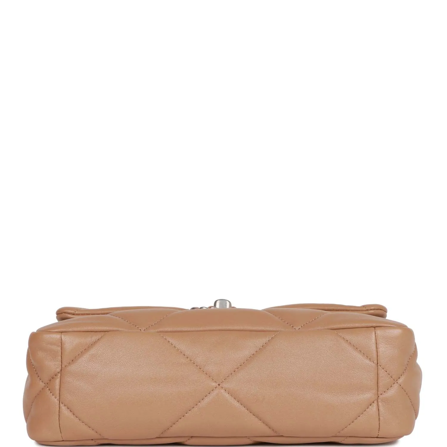 Chanel Medium 19 Flap Bag Beige Calfskin Mixed Hardware