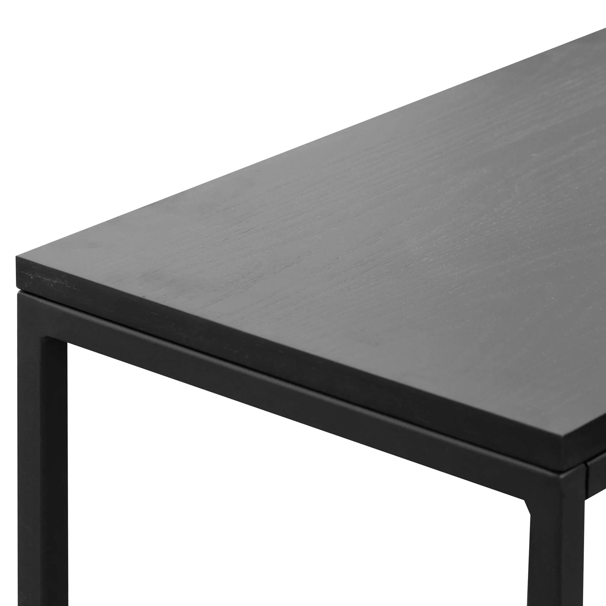 Chelsa 1.6m Console Table - Full Black