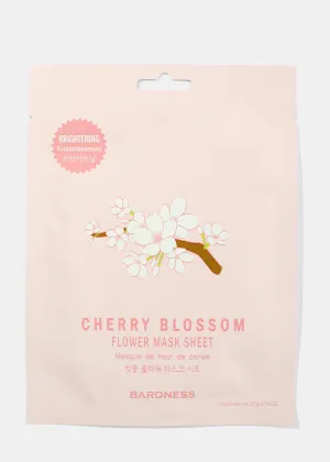 Cherry Blossom Flower Mask Sheet