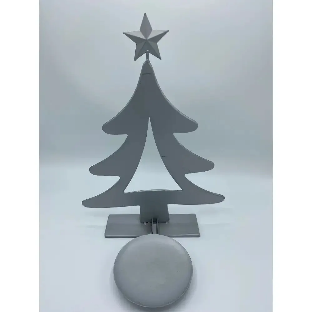 Christmas Tree Candle Holders - Various Designs - 1 Sent