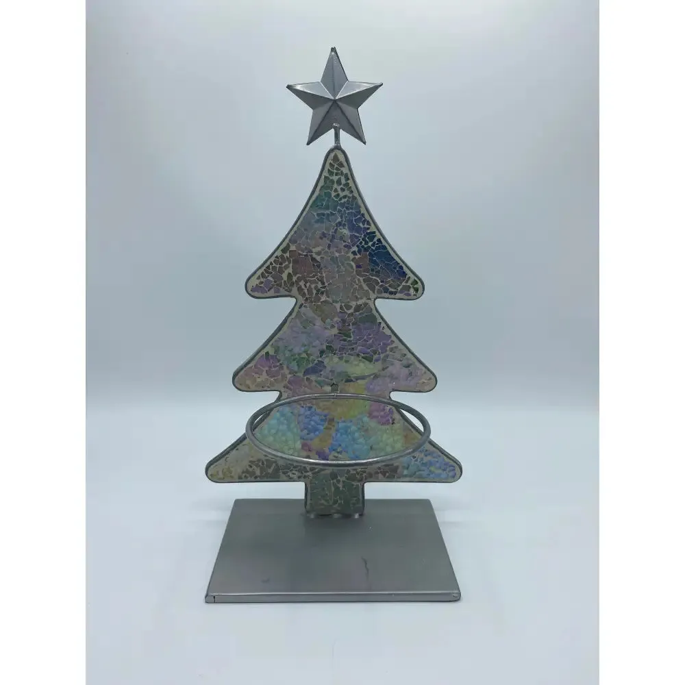 Christmas Tree Candle Holders - Various Designs - 1 Sent