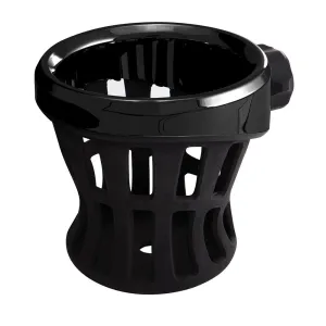 Ciro Drink Holder-Rider & Passenger Mount Options-Harley & Metric-Black