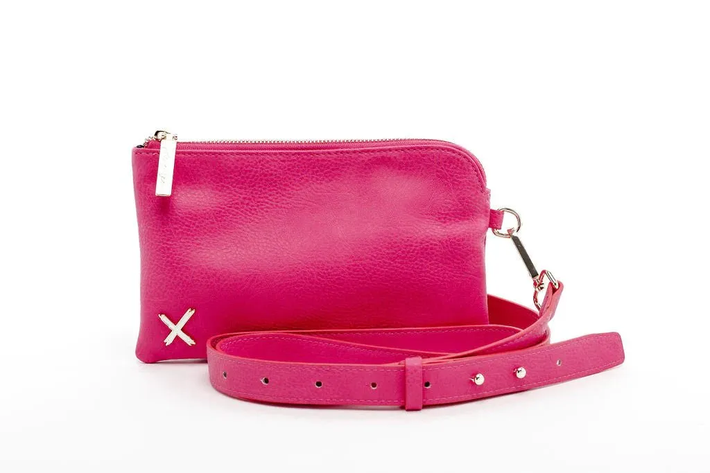 CLUTCH BAG RASPBERRY PINK