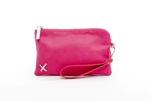 CLUTCH BAG RASPBERRY PINK