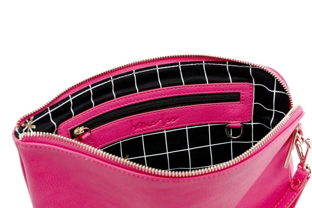 CLUTCH BAG RASPBERRY PINK
