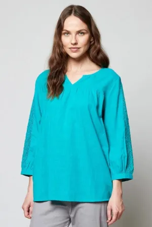 Crochet Sleeve Top