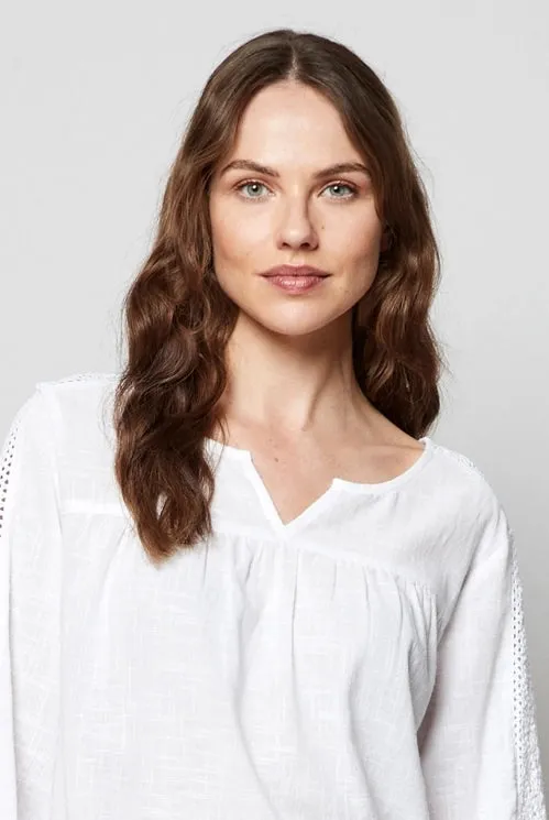 Crochet Sleeve Top