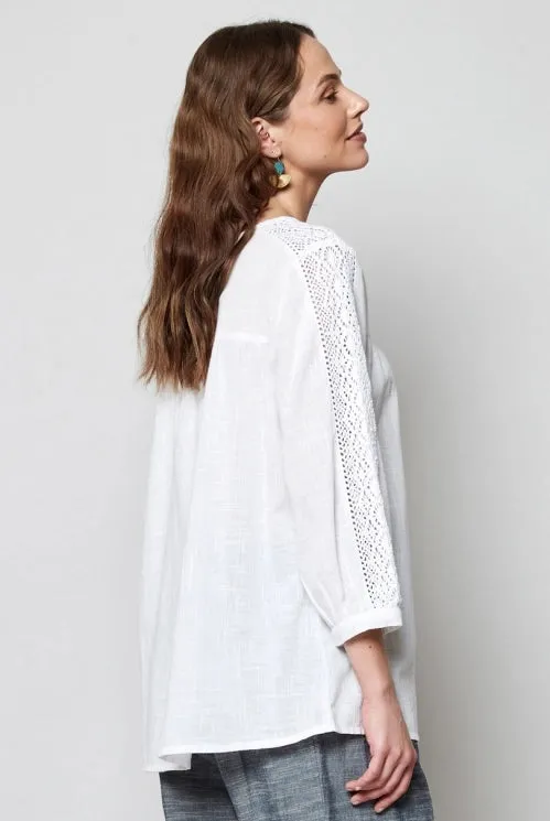 Crochet Sleeve Top