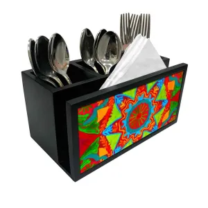 Cutlery Tissue Holder Napkin Stand -  Beautiful Star Design