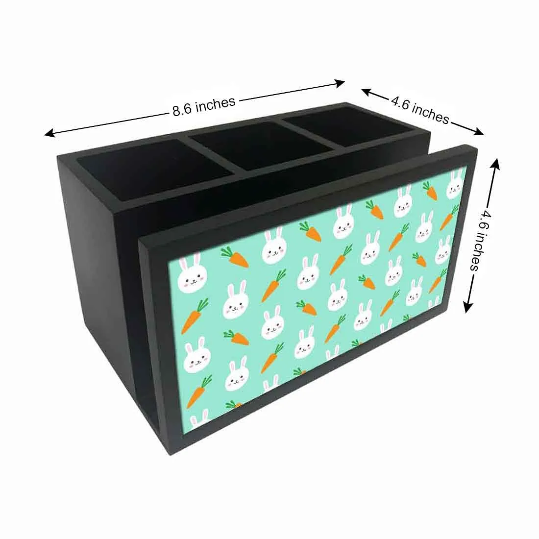 Cutlery Tissue Holder Napkin Stand -  Carrot and Bunny