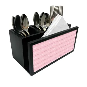Cutlery Tissue Holder Napkin Stand -  Dots Line