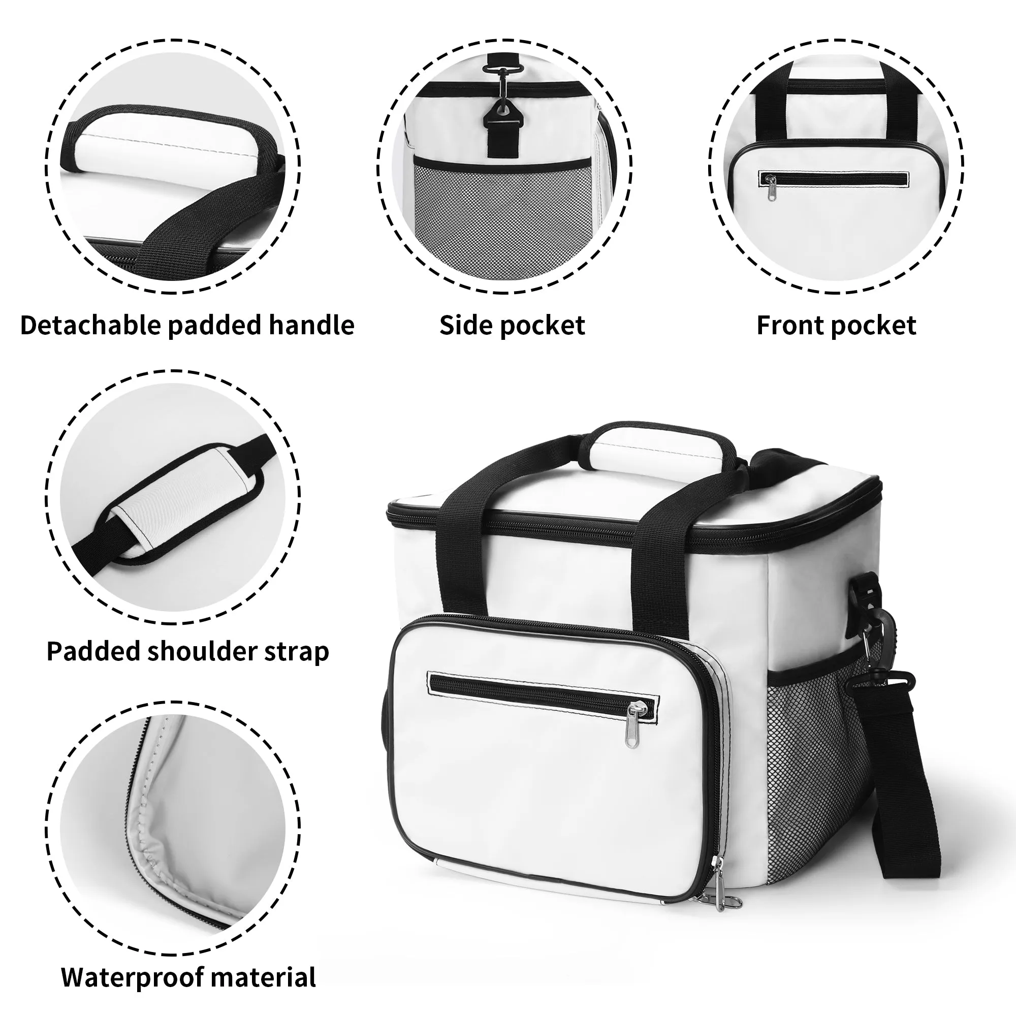 Dark Autumn Insulated Leakproof Cooler Bag Lunch Box