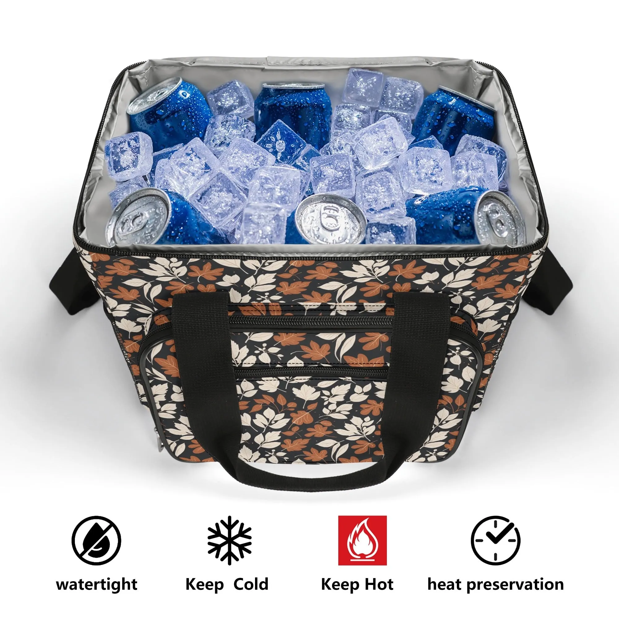 Dark Autumn Insulated Leakproof Cooler Bag Lunch Box
