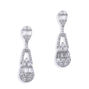 Dazzling Diamond Earrings
