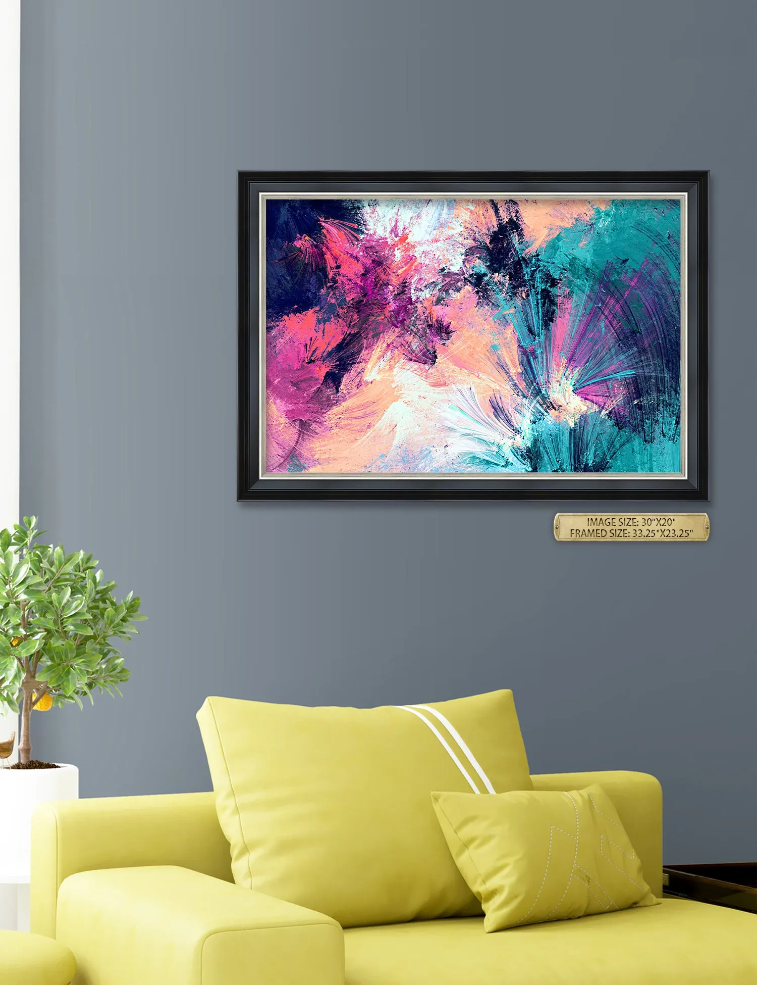 Dazzling Fireworks Dance Marble Texture Abstract.