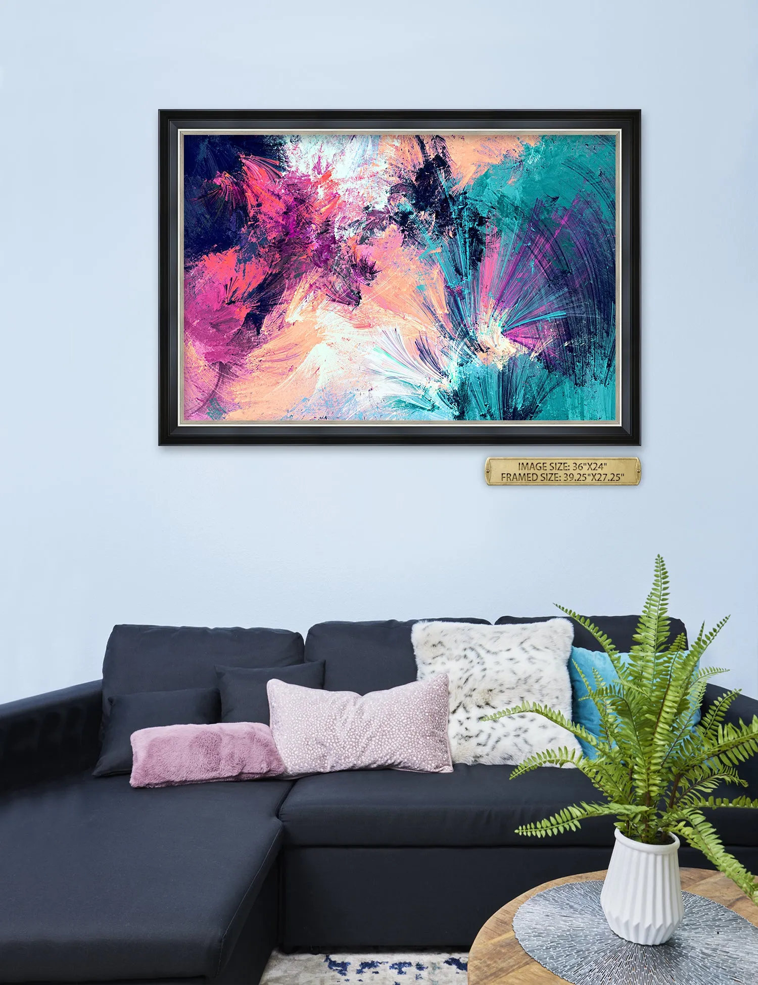 Dazzling Fireworks Dance Marble Texture Abstract.