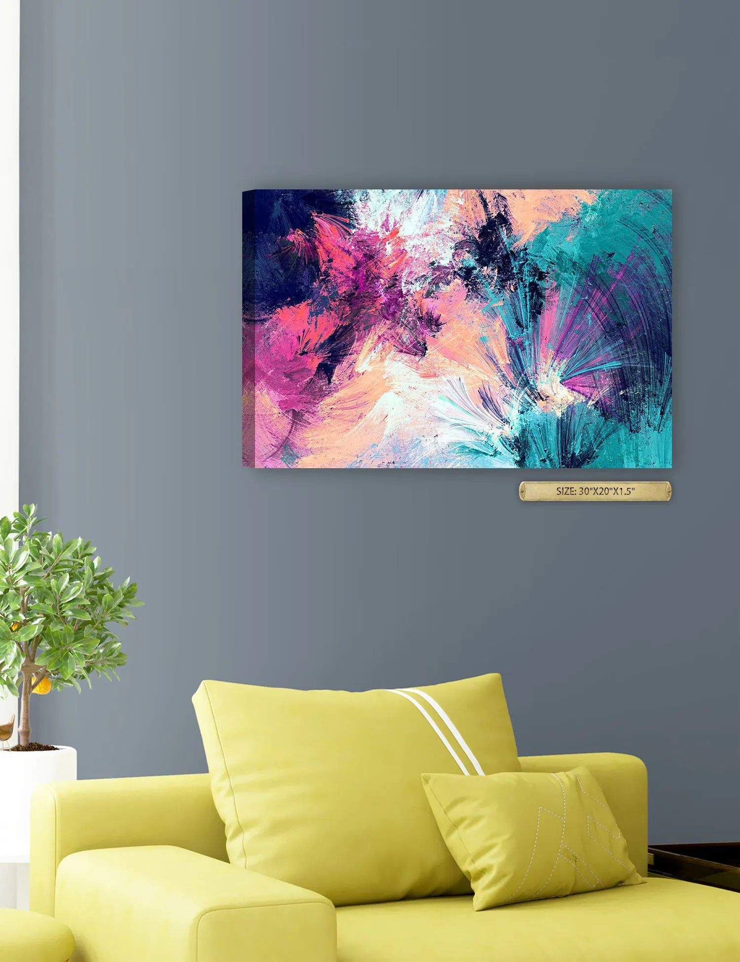 Dazzling Fireworks Dance Marble Texture Abstract.