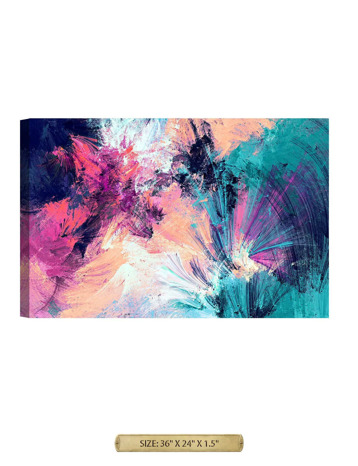 Dazzling Fireworks Dance Marble Texture Abstract.