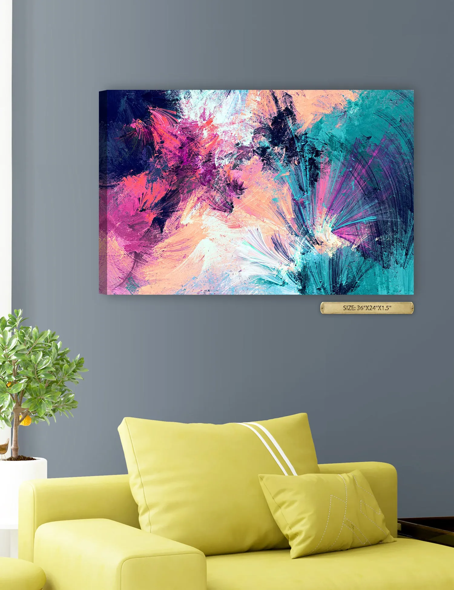 Dazzling Fireworks Dance Marble Texture Abstract.