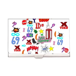 Designer Visiting Card Holder Nutcase - Teen Scrapbook Art