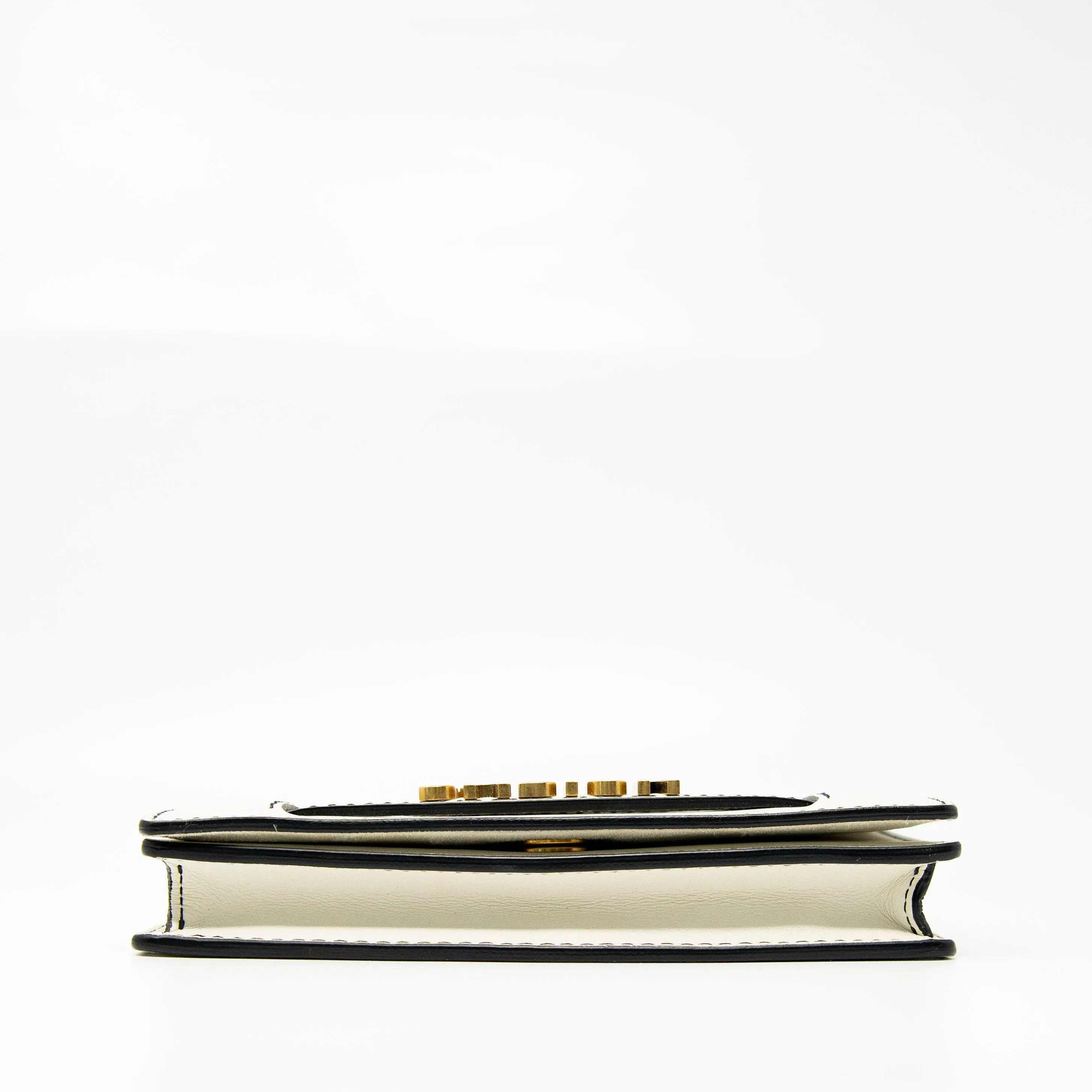Dior J’adior White Wallet On Chain