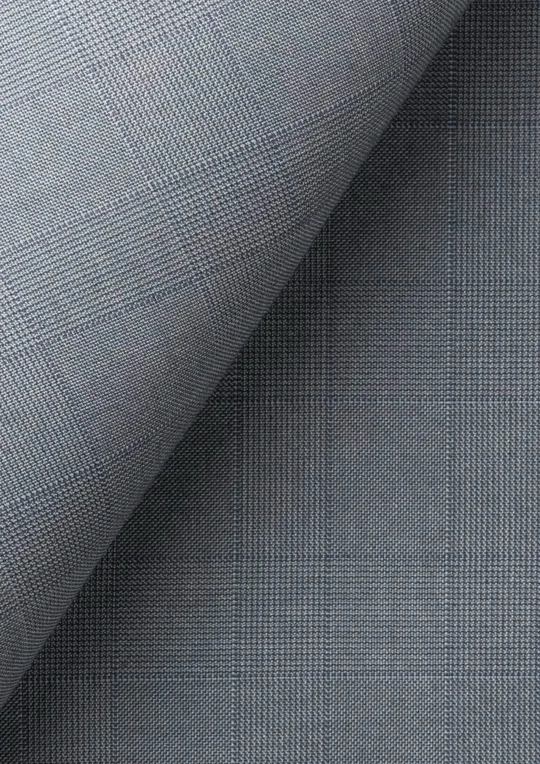 Ellis Light Grey Prince of Wales Suit