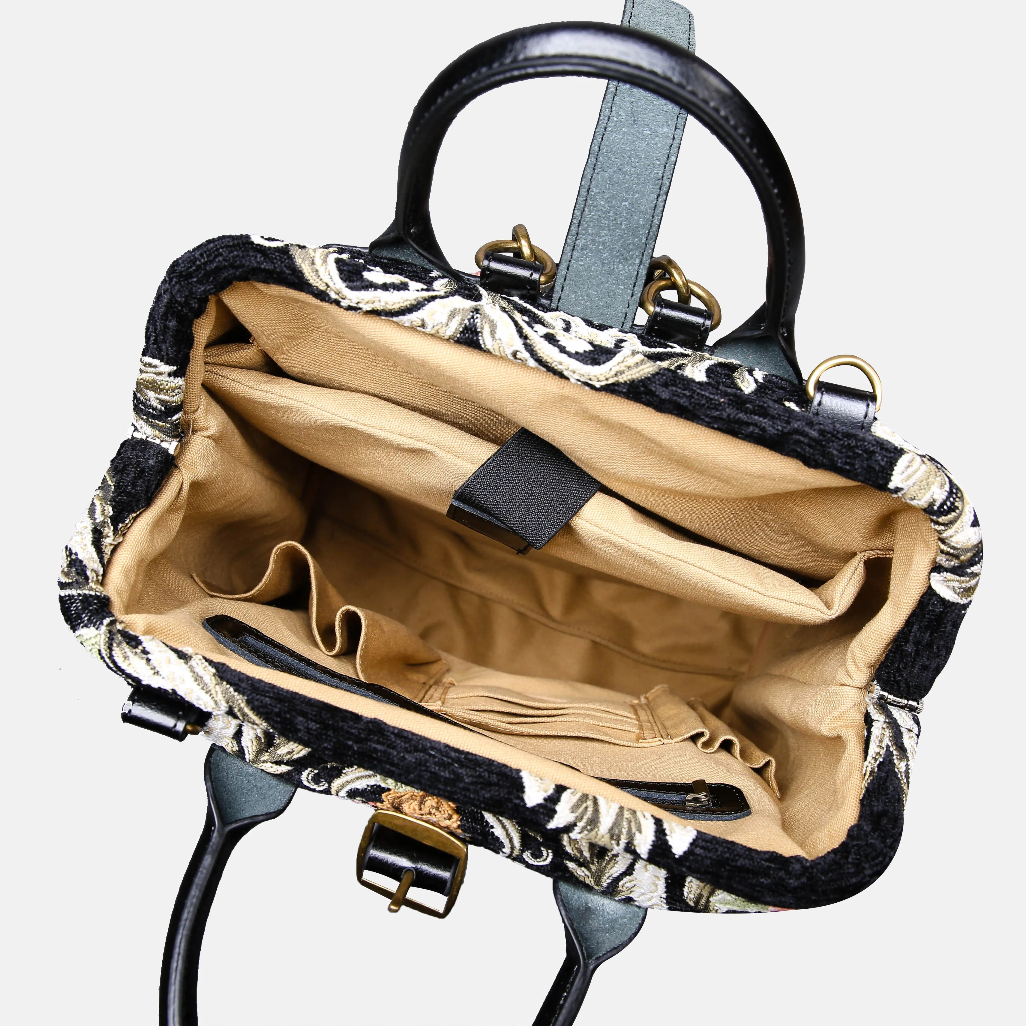 Eternal Elegance Blk Carpet Laptop Backpack