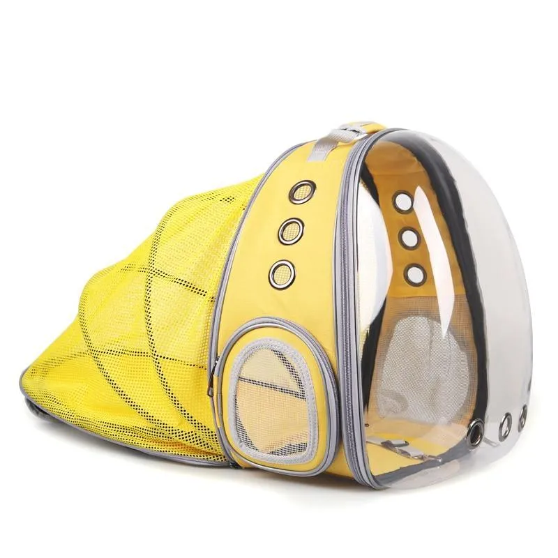 Expandable Clear Bubble Cat Backpack