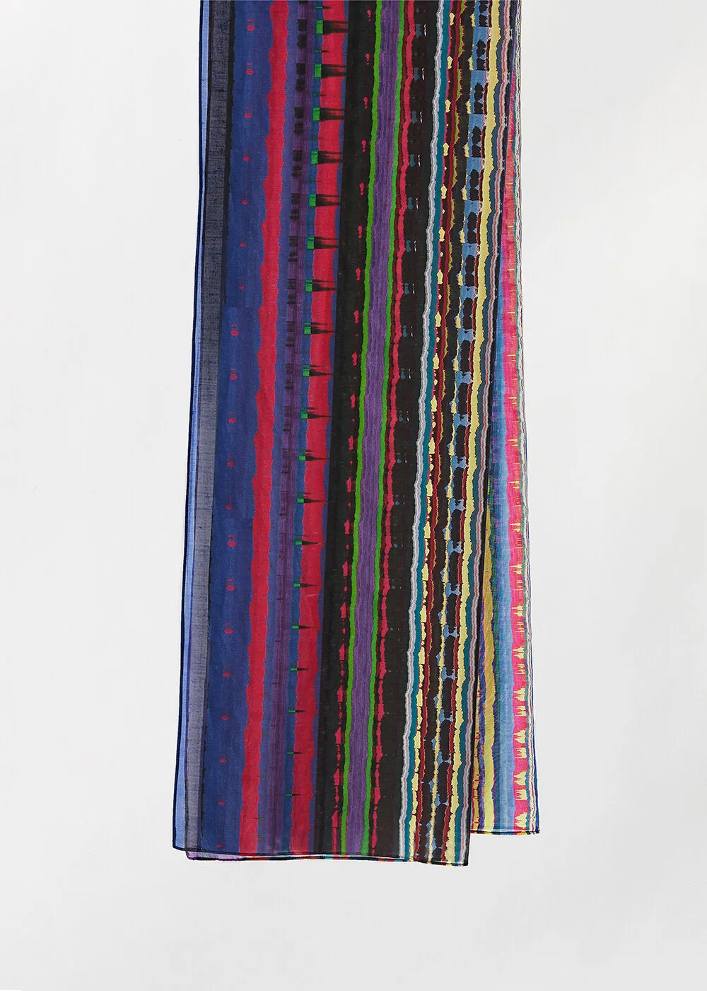FAIRGROUND COTTON SILK SCARF