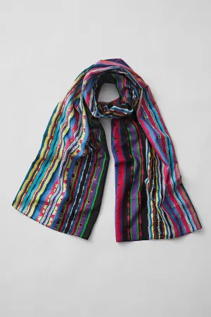 FAIRGROUND COTTON SILK SCARF