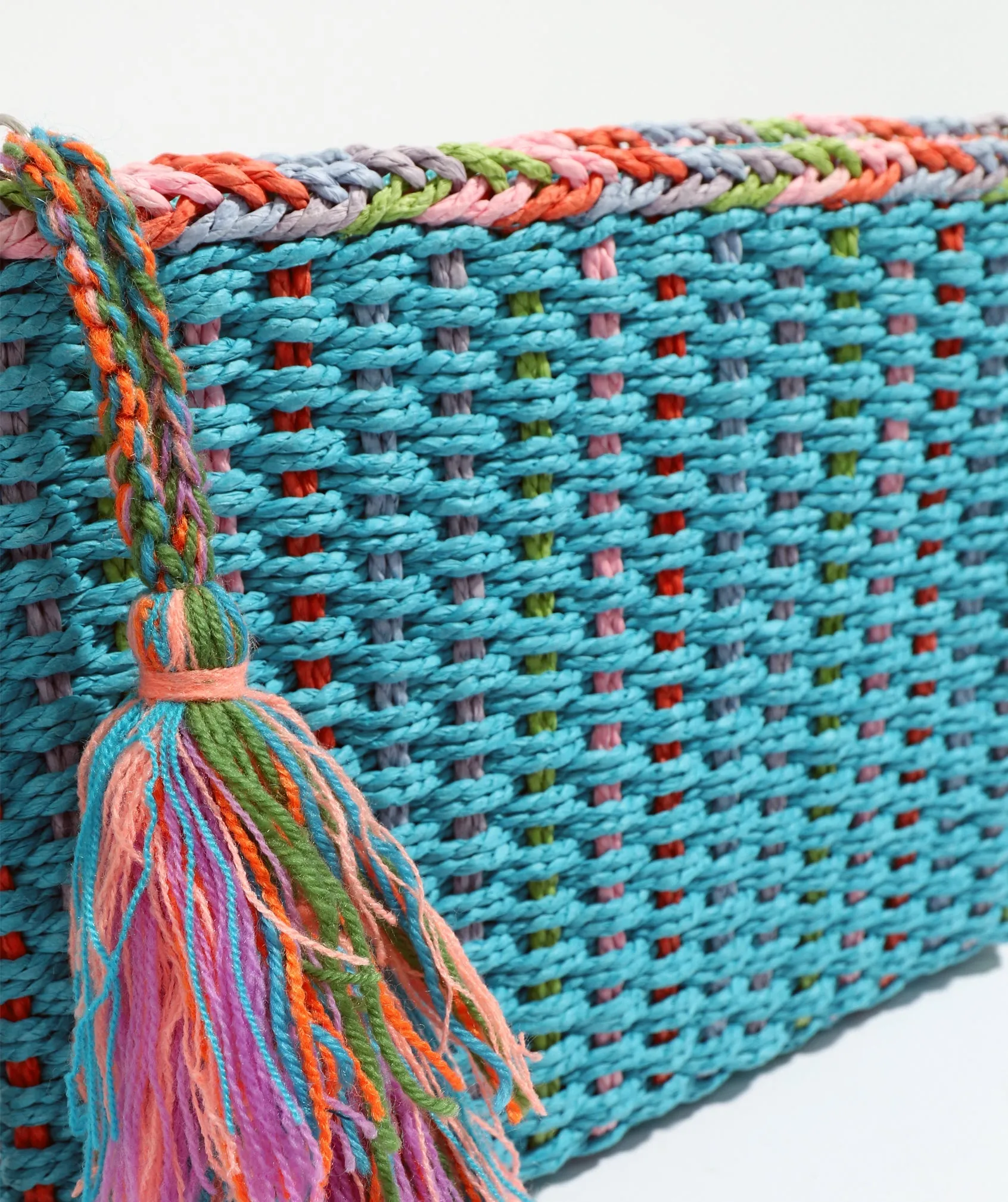Fifi Clutch Bag - Pale Turquoise