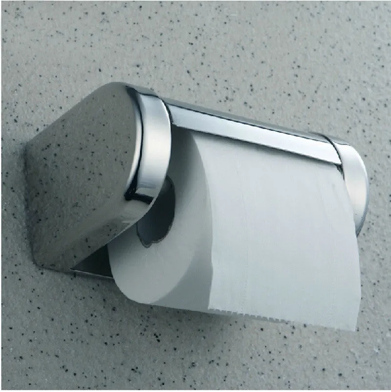 Fixx Chrome Stainless Steel Toilet Paper Holder
