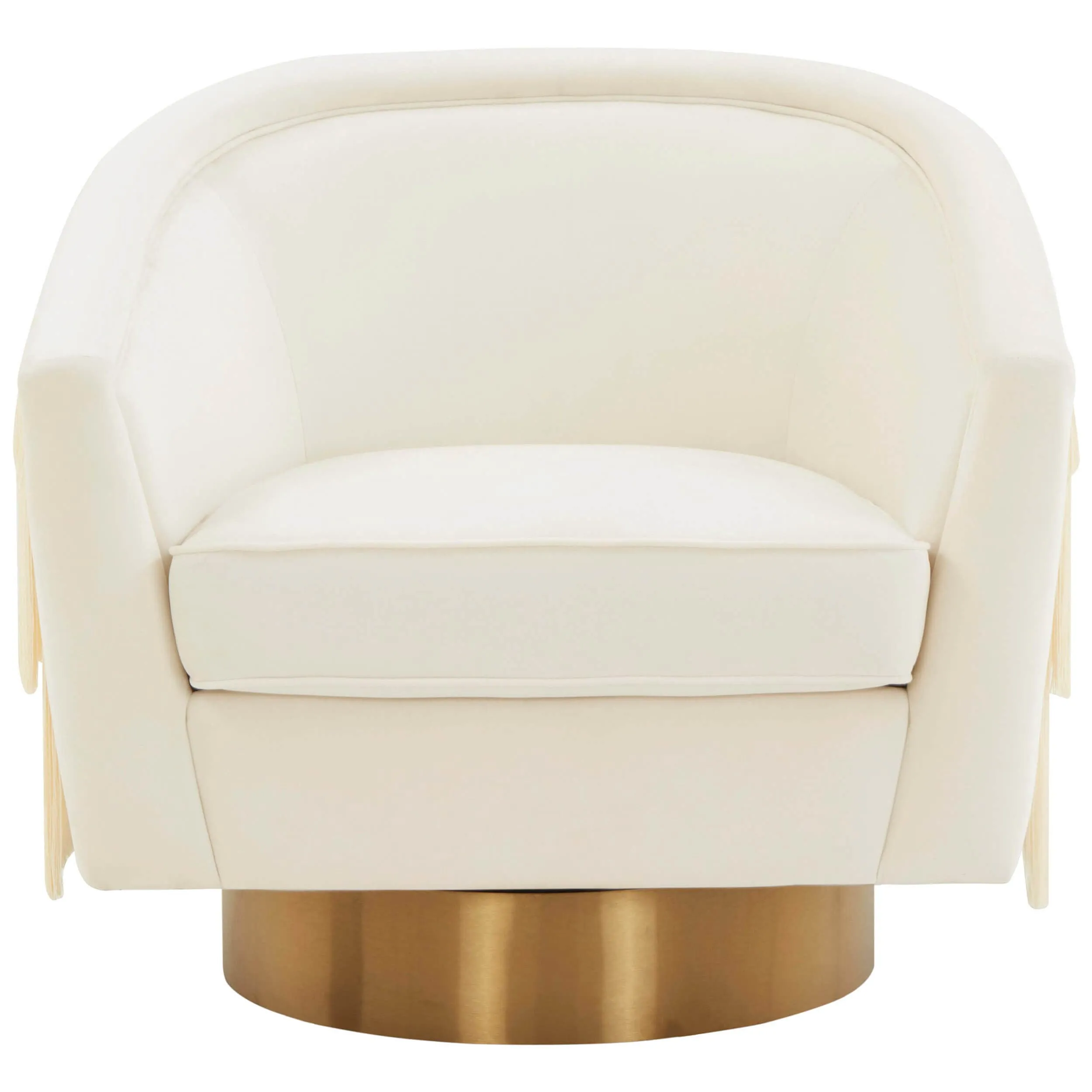 Flapper Swivel Chair, Cream