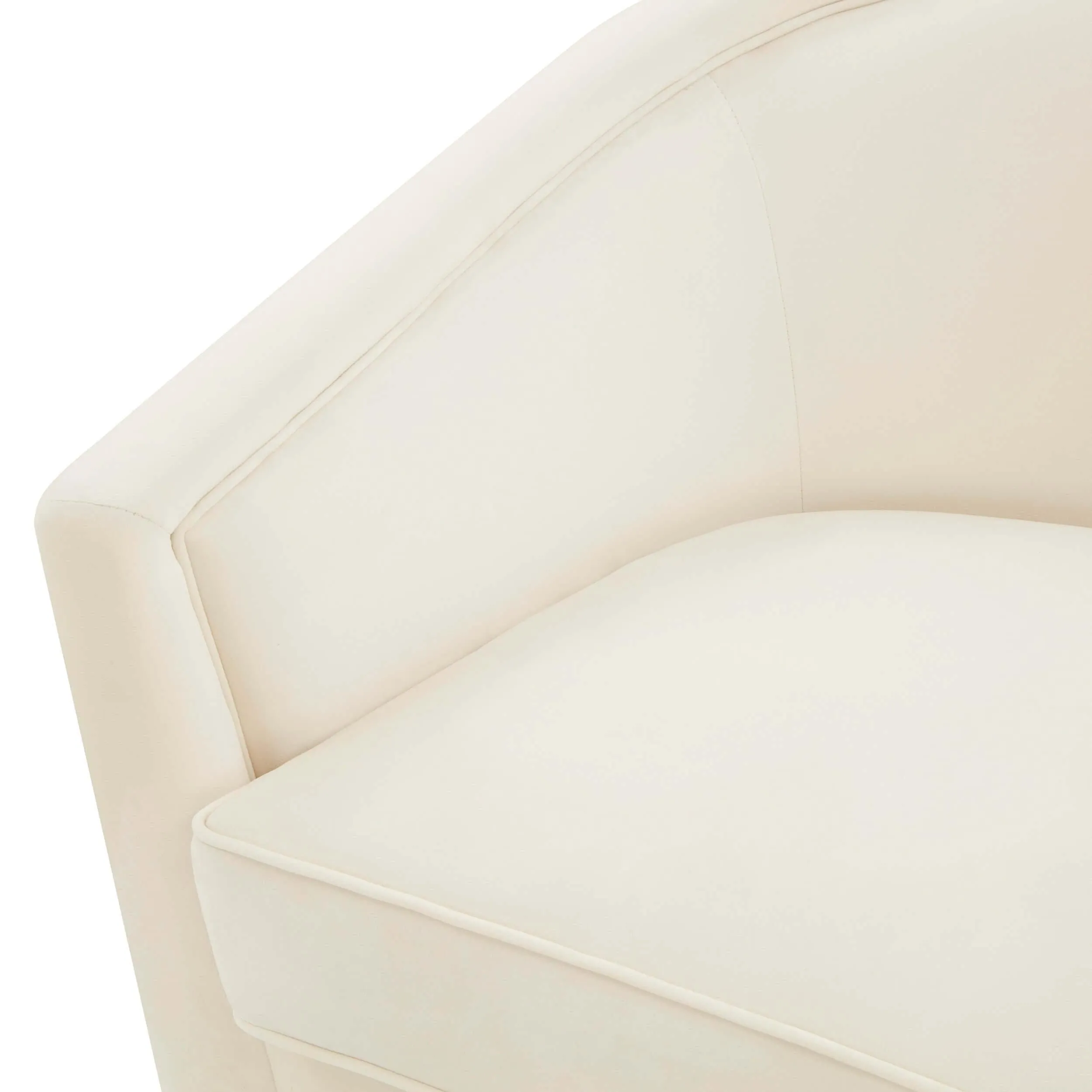 Flapper Swivel Chair, Cream
